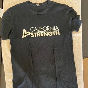 California Strength tee shirt black